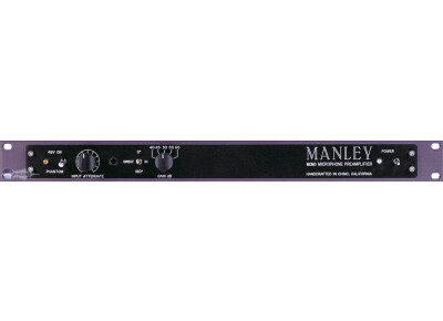 Manley Labs Mono Mic Pre 60dB