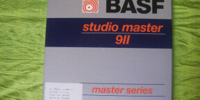 Bande magnétique BASF Studio Master 911 - NEUF - 762m 6.3mm / 2500 ft 1/4 in