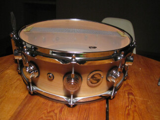 DW Drums Super Solid All Maple Snare