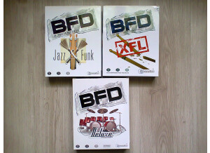 Fxpansion fxpansion BFD Collection : Deluxe, XFL et Jazz and Funk.