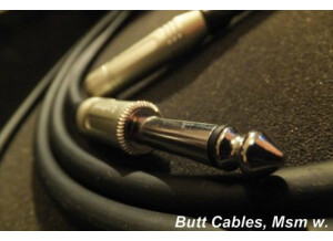 Msm Workshop Butt Cables - câble jack coudé/droit