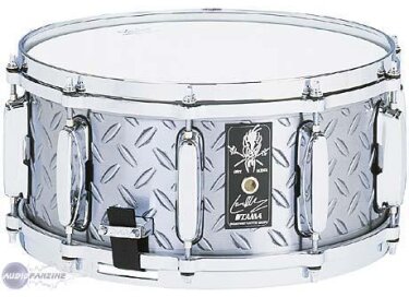 Tama Lars Ulrich Signature Diamond Plate Steel
