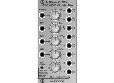 Doepfer A-106-6 XP Filter