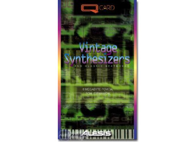 Alesis Z5 Vintage Synthetizers QCard