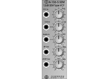 Doepfer A-106-5 12dB SEM Filter