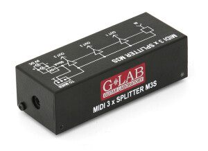 G-Lab MIDI 3 x SPLITTER M3S