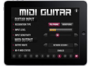 JamOrigin MIDI Guitar App