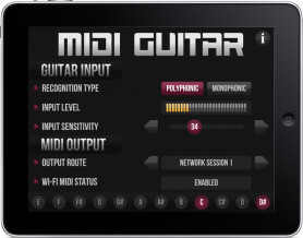 JamOrigin MIDI Guitar App