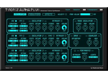 Mastrcode Music T-Force Alpha Plus