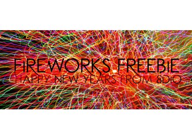 8dio Fireworks Freebie