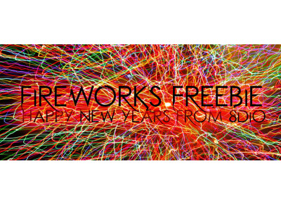 8dio Fireworks Freebie