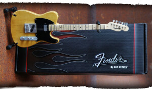 Axe Heaven Officially Licensed Miniature Butterscotch Blonde Fender Telecaster Guitar Replica