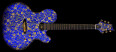 [NAMM] Guitare Jens Ritter The Blue Dragon