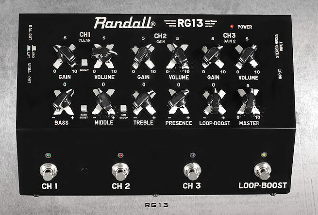 [NAMM] Randall launches the RG13 amp pedal