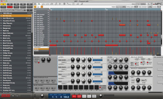 The Akai MPC software updated to v1.5