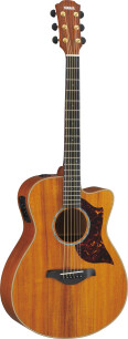 [NAMM] Les guitares Yamaha de série A en koa
