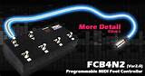 Peak FCB4N2 Programmable MIDI Foot Controller