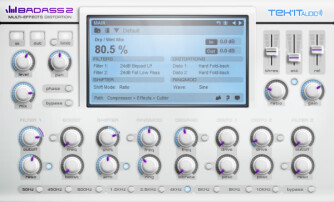 The Badass distortion plug-in updated to v2.5