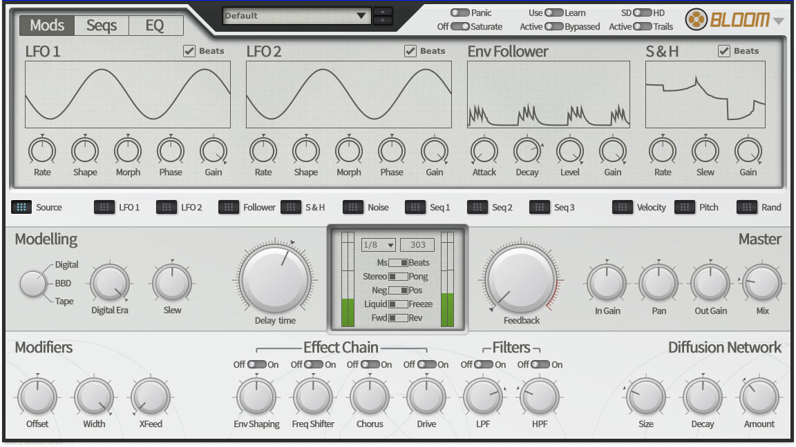 FXpansion introduces the Bloom delay plug-in