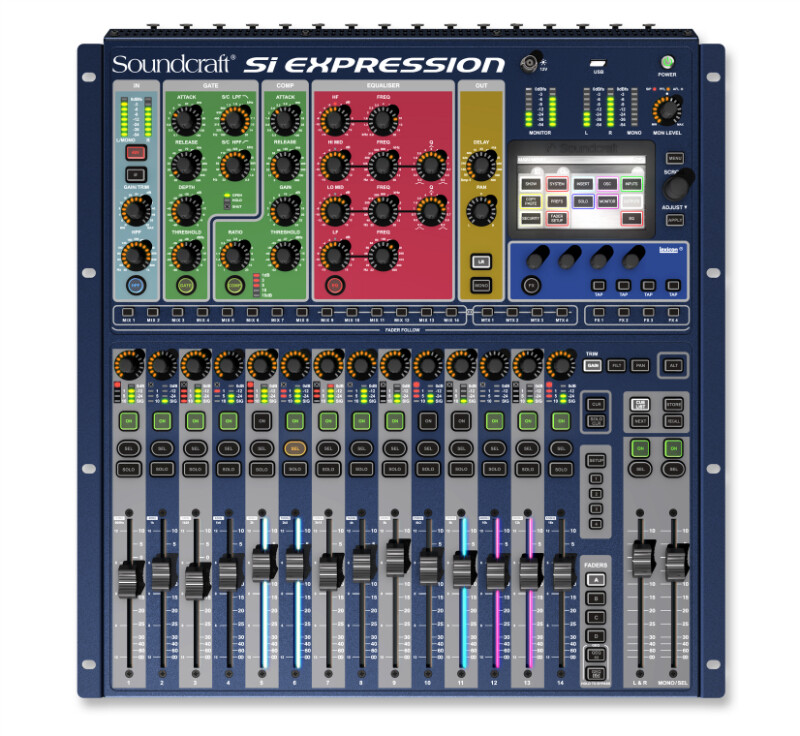 Soundcraft introduces Si Expression digital mixers