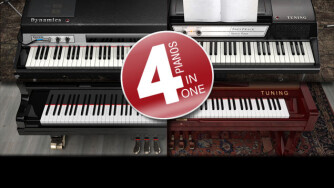 Toontrack bundles 4 essential EZkeys pianos