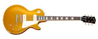 Two Gibson Les Paul Goldtop Reissues