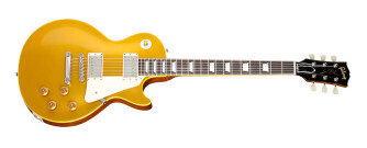 Two Gibson Les Paul Goldtop Reissues