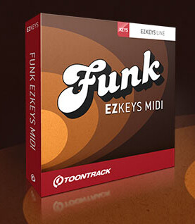 65% off Toontrack's Funk EZkeys MIDI
