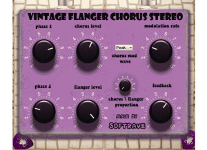 Softrave Vintage Flanger Chorus Stereo