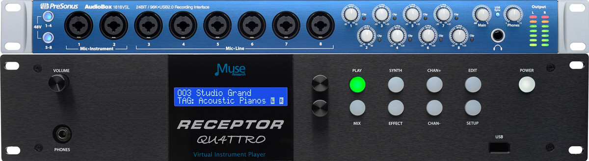 The Muse Receptor TRIO and QU4TTRO are out