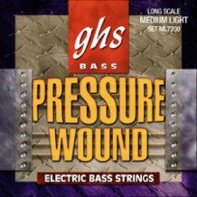 GHS Pressure Wound Electric Bass String