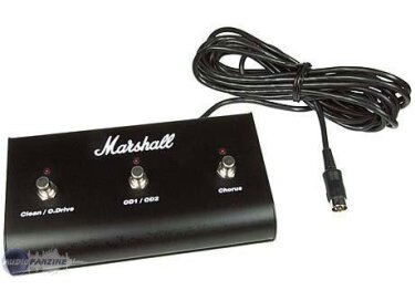 Marshall PEDL10014 - Three Way Footswitch with LEDs (Clean / Overdrive - OD1 / OD2 - Chorus)
