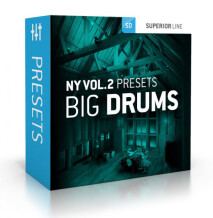 Toontrack Toontrack NY Vol 2 Presets - Big Drums