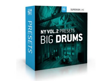 Toontrack Toontrack NY Vol 2 Presets - Big Drums