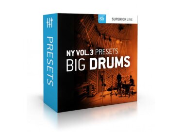 Toontrack Toontrack NY Vol 3 Presets - Big Drums