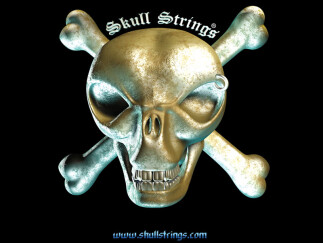 Skull Strings Drop Line Nickel Electric