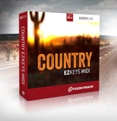 New Toontrack Country EZkeys MIDI pack