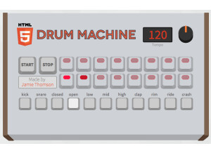 DreamPipe HTML5 Drum Machine
