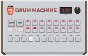 DreamPipe HTML5 Drum Machine