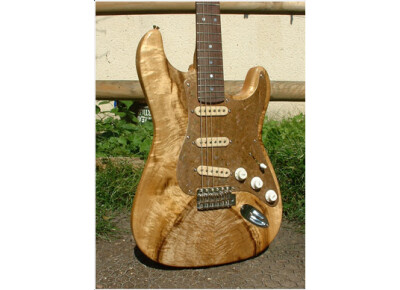 Light and Blue Guitars Myrtlewood