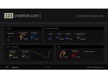 G-Sonique PsyTrance Bass X1