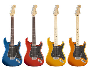 4 new Satin finishes for the Fender Standard