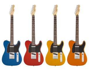 4 new Satin finishes for the Fender Standard