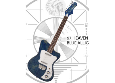 Danelectro 67 Heaven Alligator