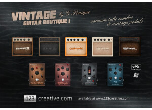 G-Sonique Vintage Guitar Boutique 1