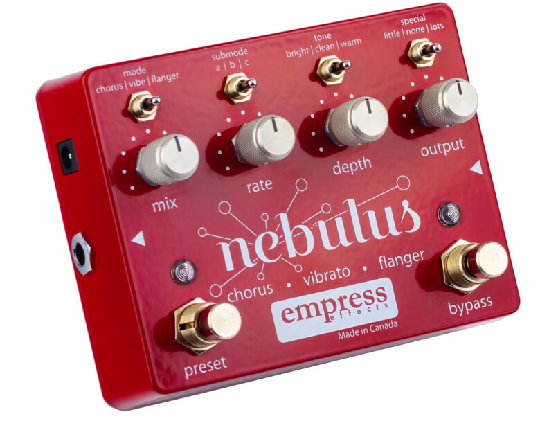 The Empress Effects Nebulus pedal is coming