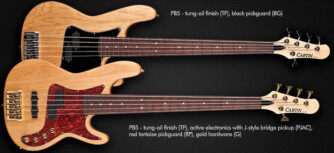 Nouvelles basses Carvin PB4 et PB5