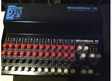 M-Audio Micromixer 18