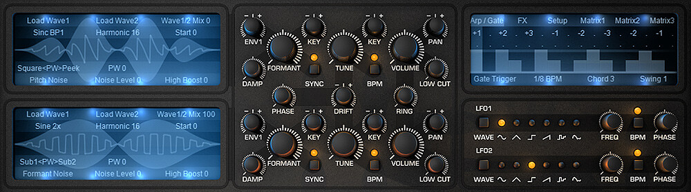 New presets for the Tone2 RayBlaster synth