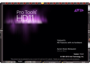 Avid Pro Tools HD 11